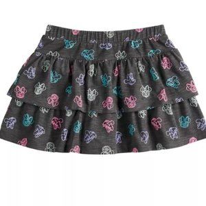 🛒3/$20Disney Minnie Mouse Girls 12M Ruffled Skort